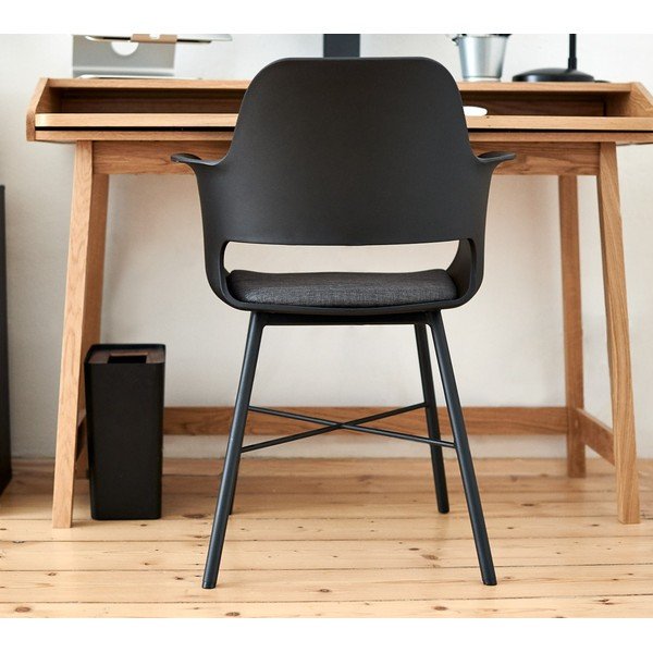 Sedia da pranzo nera Wrestler Whistler - Unique Furniture-image-1