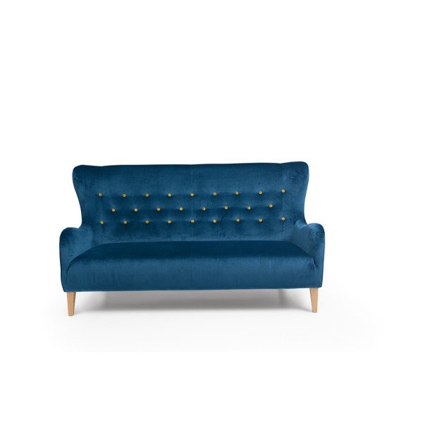 Divano blu Medina, 190 cm - Max Winzer-image-2