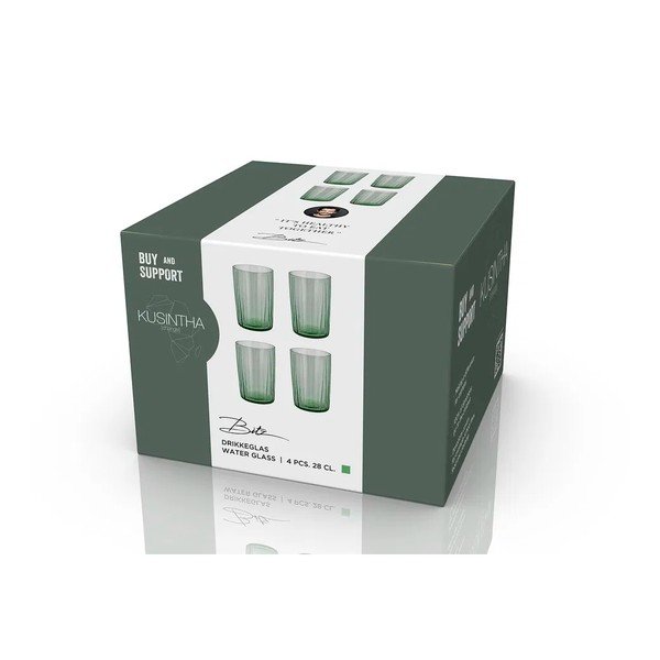 Set di bicchieri 4 pz 280 ml Kusintha – Bitz-image-2