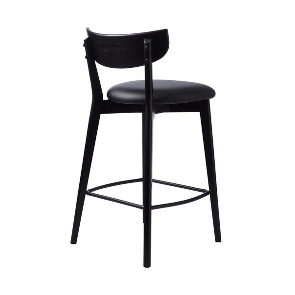 Sgabello da bar nero (altezza seduta 67 cm) Pero - Unique Furniture-image-3