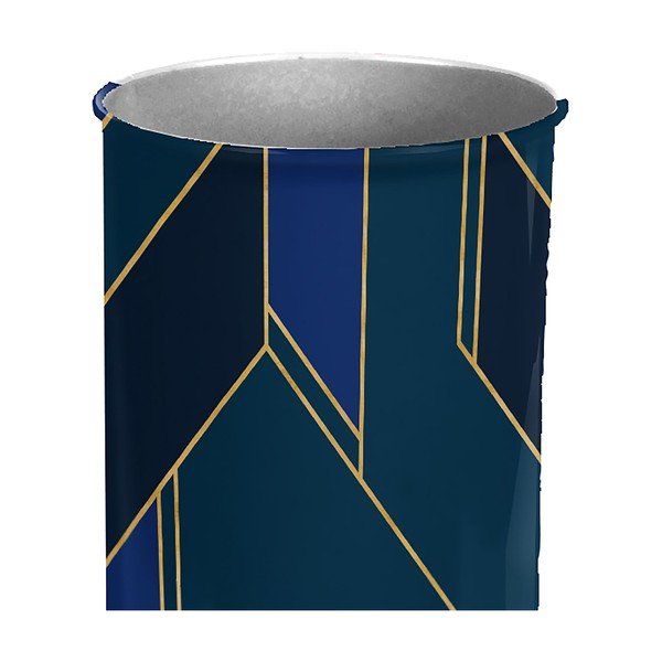 Scopino WC blu scuro in metallo Achille – douceur d'intérieur-image-1