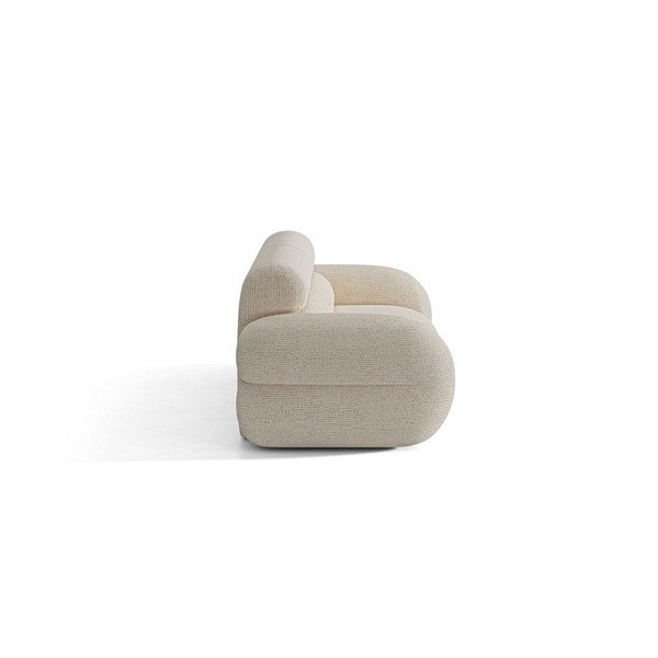 Divano color crema con rivestimento in ciniglia 220 cm Neo – Micadoni -image-2