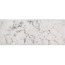 Passatoia per scale color crema-oro in cotone set da 16 pz 25x65 cm Simli Altin - Vitaus