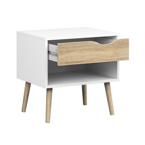 Comodino con cassetto Delta - Evergreen House-image-1
