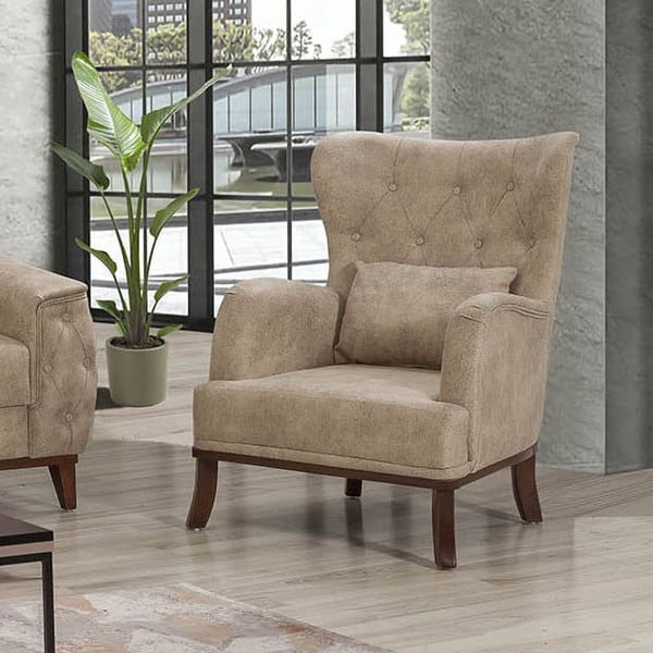 Poltrona crema Mart - Balcab Home-image-1