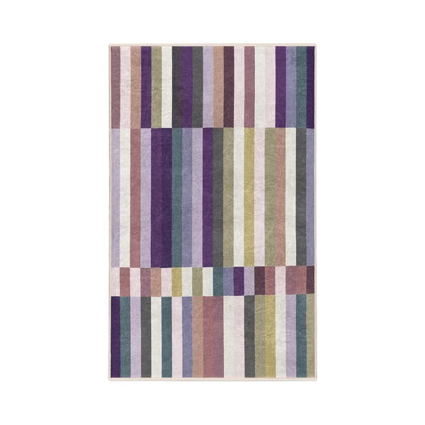Tappeto viola lavabile 60x100 cm Purple Rain – Mila Home