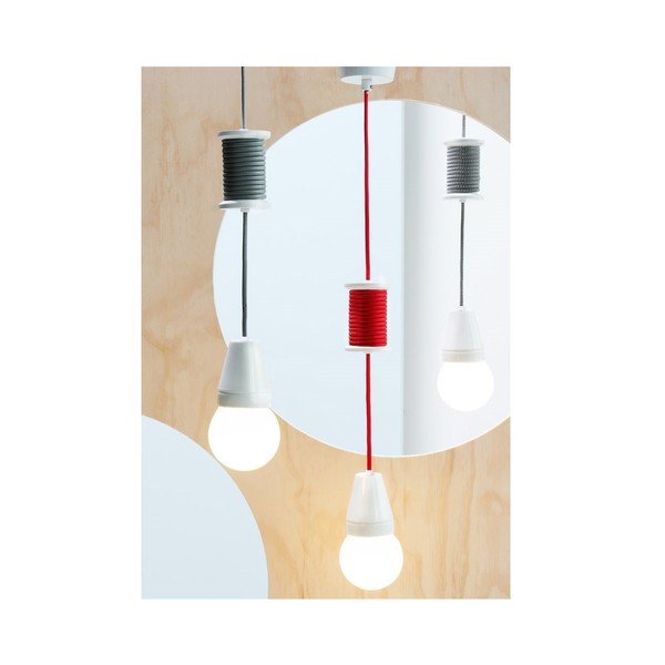 Červené stropní světlo Leitmotiv Spool-image-1
