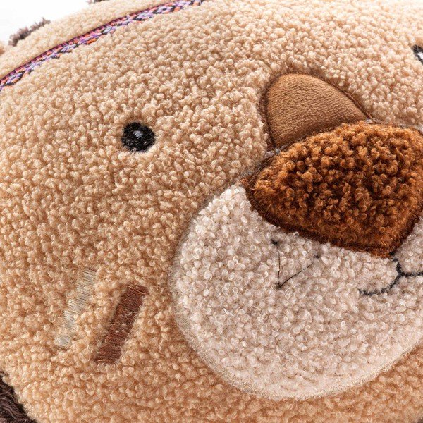 Cuscino per bambini in micropile Lionceau - douceur d'intérieur-image-1