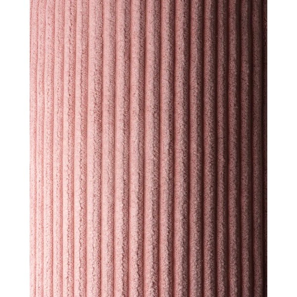 Cuscino per divano da bambini rosa con rivestimento in velluto a coste Bolster – Wigiwama-image-4
