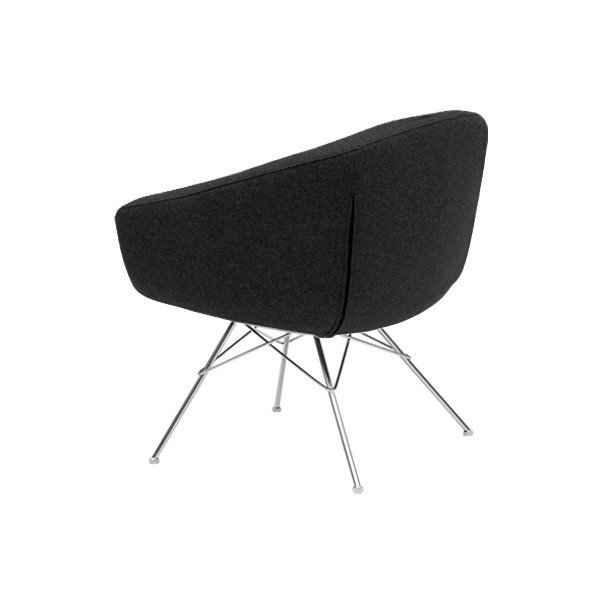 Poltrona antracite Aiko - Softline-image-4