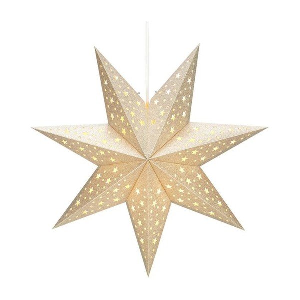 Decorazione luminosa con motivo natalizio in colore oro ø 45 cm Solvalla - Markslöjd