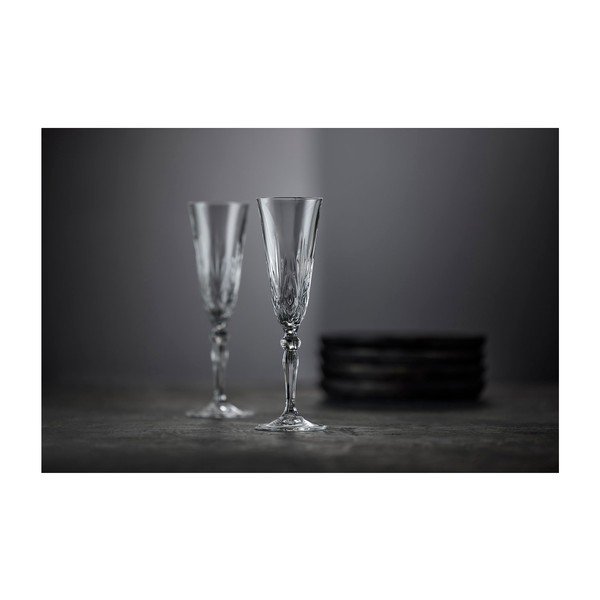 Set di bicchieri da bollicine 4 pz 160 ml Melodia – Lyngby Glas-image-3
