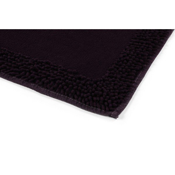 Tappeti da bagno viola scuro in set da 2 100x60 cm Piante - Foutastic-image-3