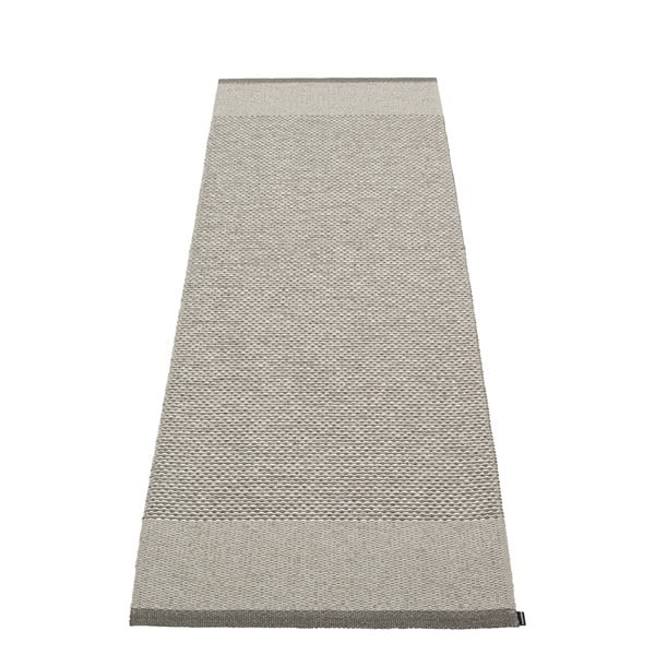 Passatoia da interno/esterno grigia 70x200 cm Edit Warm Grey – Pappelina