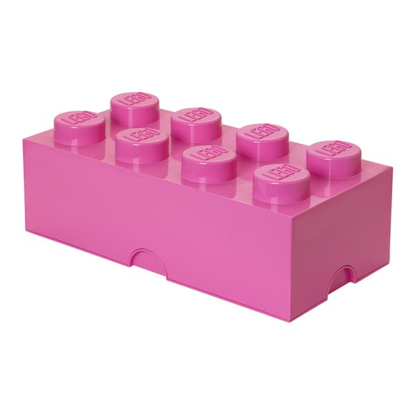 Scatola portaoggetti rosa scuro - LEGO®