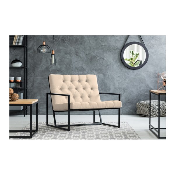 Poltrona crema Aster - Mazzini Sofas-image-1