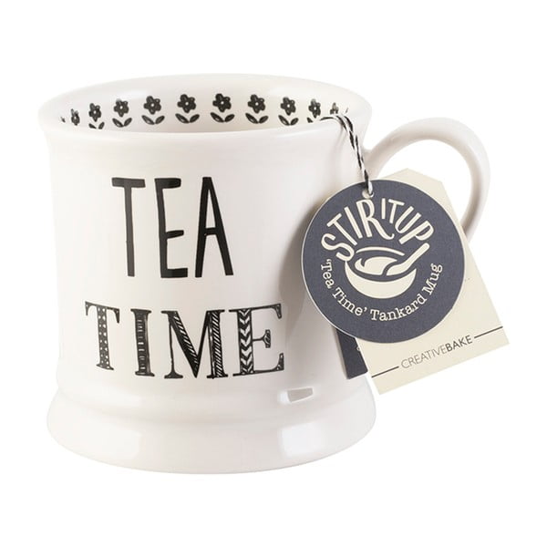 Tazza in ceramica Stir It Up Tea Time, 280 ml - Creative Tops