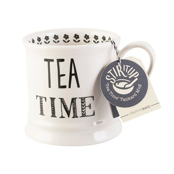 Tazza in ceramica Stir It Up Tea Time, 280 ml - Creative Tops