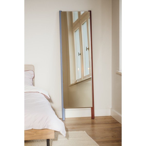 Specchio da terra con telaio in legno massiccio 49x166 cm Lun – noo.ma-image-1