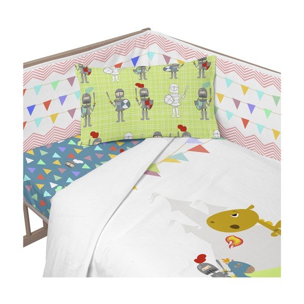 Fodera per culla in cotone, 210 x 40 cm Knight - Mr. Fox-image-2