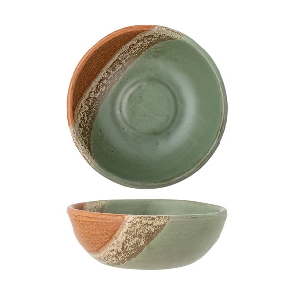 Ciotola in gres verde-arancio 572 ml Paula - Bloomingville-image-2