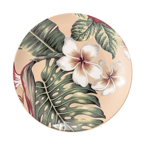 Piatto basso in ceramica Jungle, ⌀ 20 cm Aruba - Bloomingville