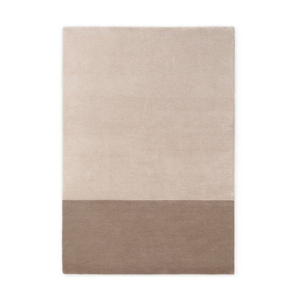 Tappeto marrone/color crema in misto lana 160x230 cm Hugo – Villeroy&Boch