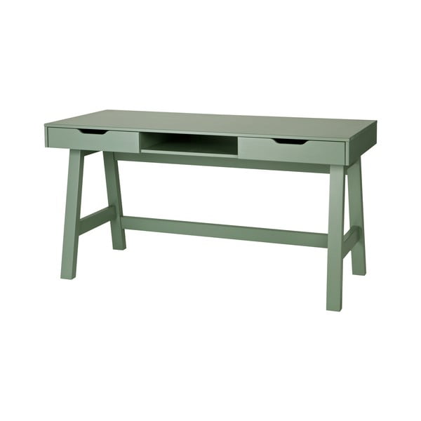 Scrivania verde Nikki - WOOOD-image-3
