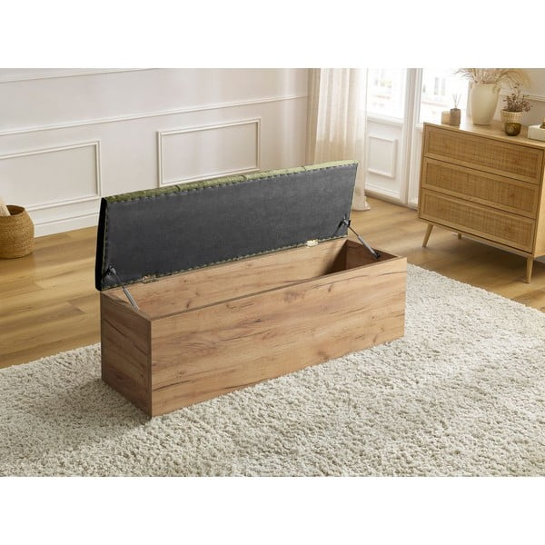 Panca in colore verde e naturale Kumo - Bobochic Paris-image-2