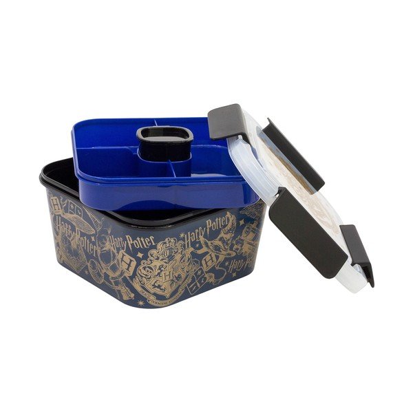 Portapranzo per bambini blu scuro in plastica Harry Potter – STOR-image-1
