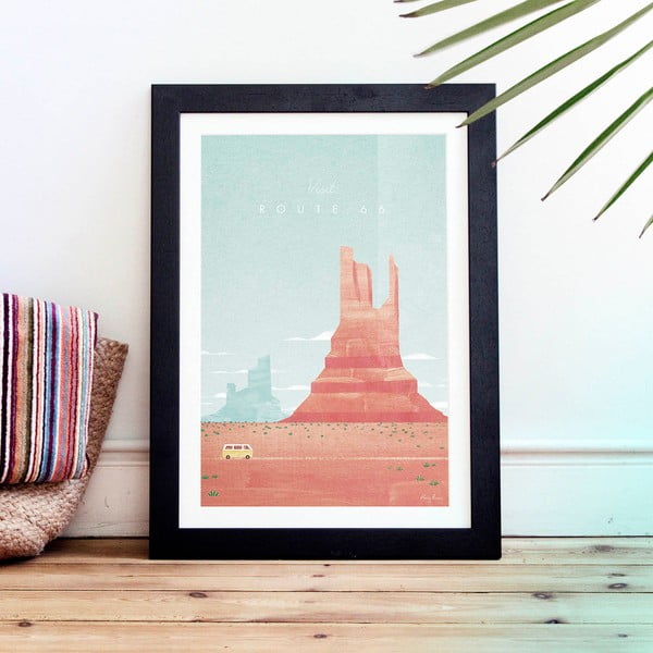 Poster , A2 Route 66 - Travelposter-image-1