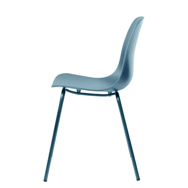 Sedia da pranzo blu Whitby - Unique Furniture-image-4