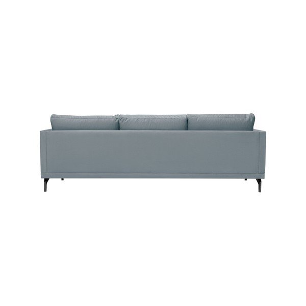 Šedá pohovka s podnožím v černé barvě Windsor & Co Sofas Jupiter-image-4