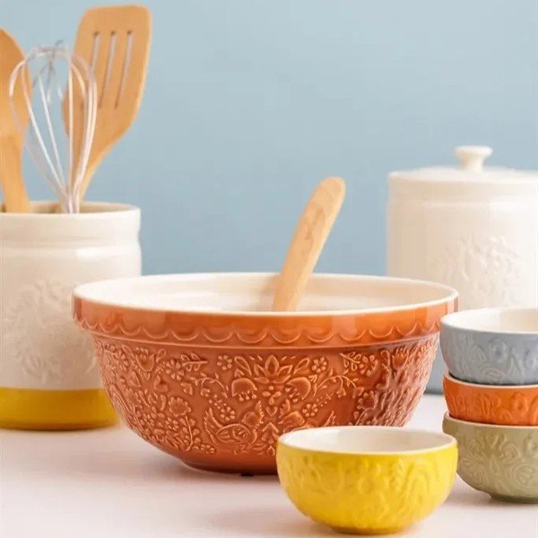 Ciotola arancione in ceramica ø 24 cm Home to Roost – Mason Cash-image-2