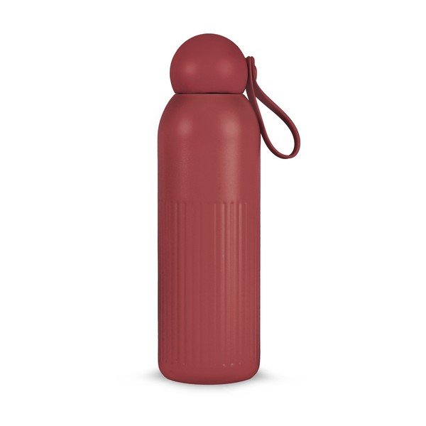 Bottiglia termica burgundy in acciaio inox 500 ml Tekla – Sagaform