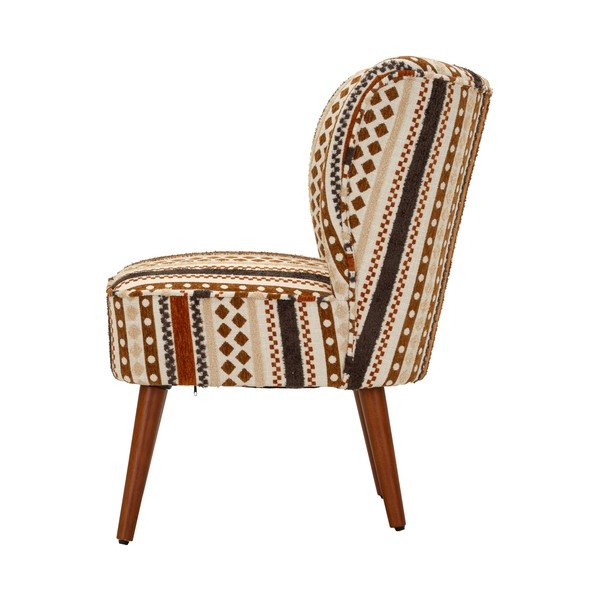 Poltrona marrone/beige Ethnic  – Mauro Ferretti-image-4