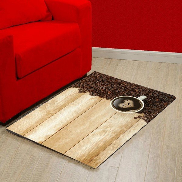 Tappetino in vinile Caffè, 52 x 75 cm - Zerbelli-image-1