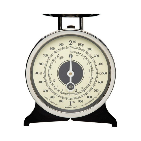 Bilancia da cucina nera Classic Collection - Kitchen Craft-image-1