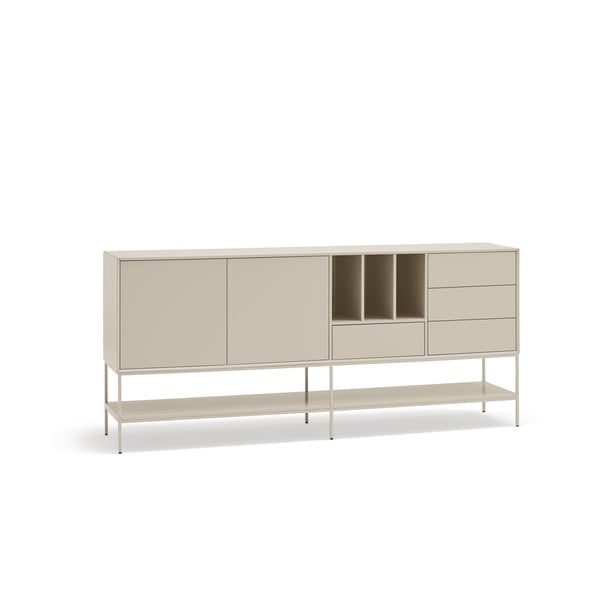 Cassettiera color crema 220x98x45 cm Platt – Teulat-image-2