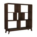 Libreria in noce 122x126 cm Cassie - Støraa