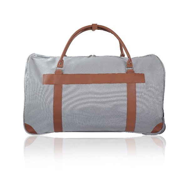 Borsa da viaggio grigia su ruote Oslo, 63 l - GENTLEMAN FARMER-image-3