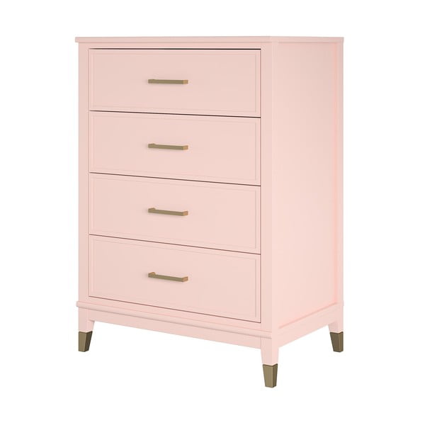 Cassettiera rosa , 75 x 106 cm Westerleigh - CosmoLiving by Cosmopolitan-image-3