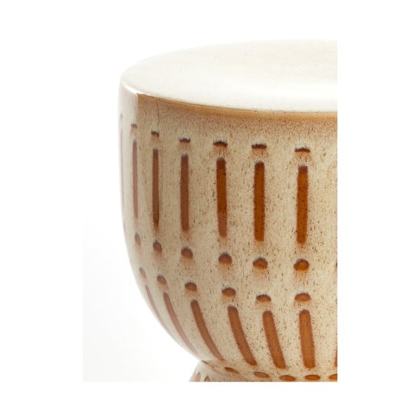 Tavolino rotondo in ceramica ø 28,5 cm Finca - Light & Living-image-3