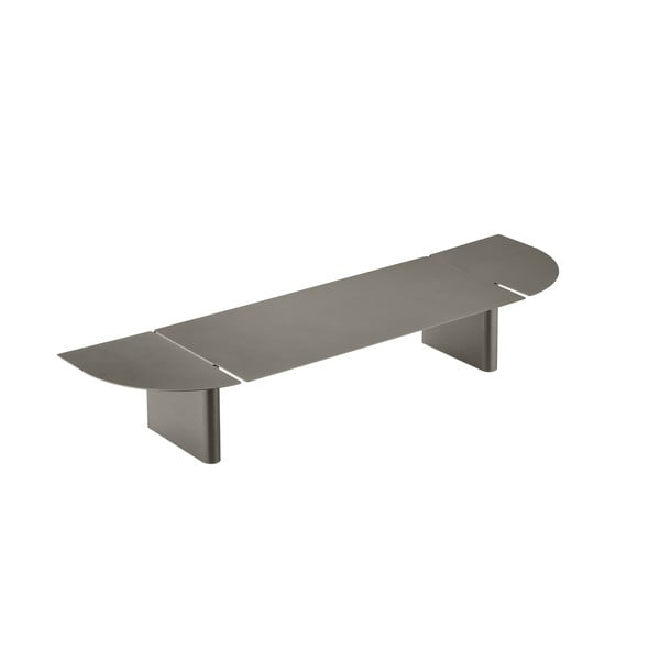 Mensola grigia in acciaio 80 cm Oru – Blomus-image-3