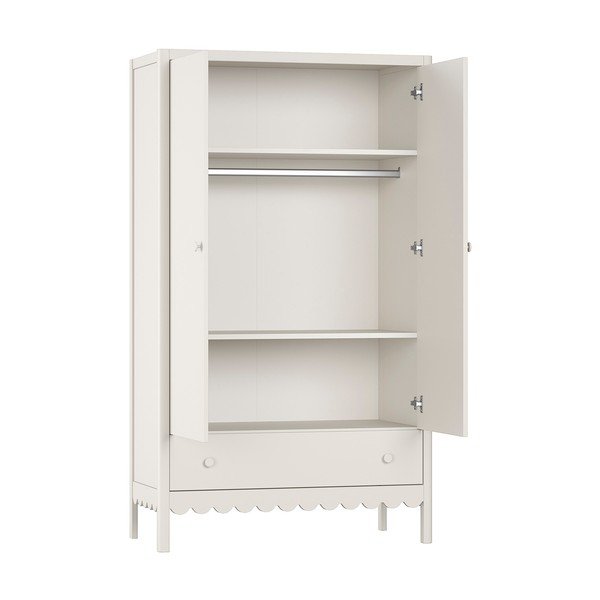 Armadio per bambini beige 110x190x55 cm Swingo – Vipack-image-2