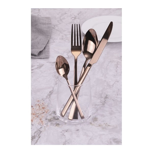 Posate in acciaio color rame 24 pezzi Lexington - VDE Tivoli 1996-image-3