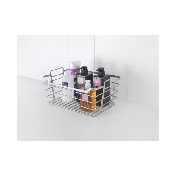 Cestino da bagno in acciaio Cestino da bagno - Metaltex-image-2