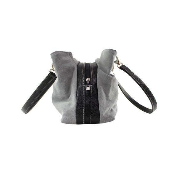 Borsa in pelle grigia Ink - Chicca Borse-image-4