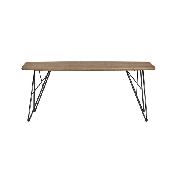 Tavolino grigio e marrone Jaca - Marckeric-image-1