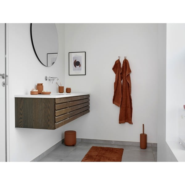 Tappetino da bagno arancione-marrone 50x80 cm Classic - Zone-image-3